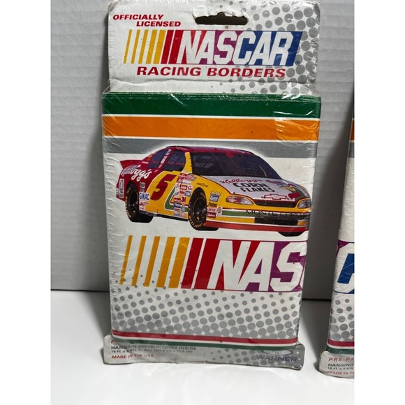 NASCAR Vintage 2 Wall Paper Border Kellogs Terry Labonte New with aged packaging - Picture 2 of 9